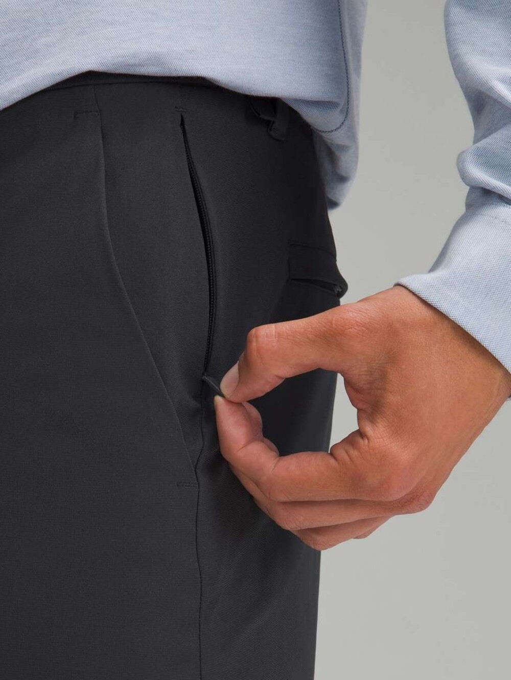 Lululemon ABC Classic-Fit Trouser 32" *Warpstreme Obsidian Like New - Picture 5 of 11